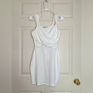 VS Bra Tops white wrap dress sz small